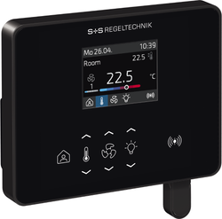 WIRELESS Raumregler (Controller) RYMASKON RYM 1452C-RH-CO2-WMOD-L - S+S Regeltechnik