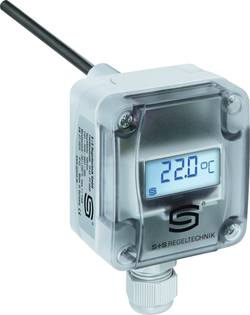 Temperaturmessumformer THERMASGARD TM65-A 150mm LCD, mit LCD-Anzeige - S+S Regeltechnik