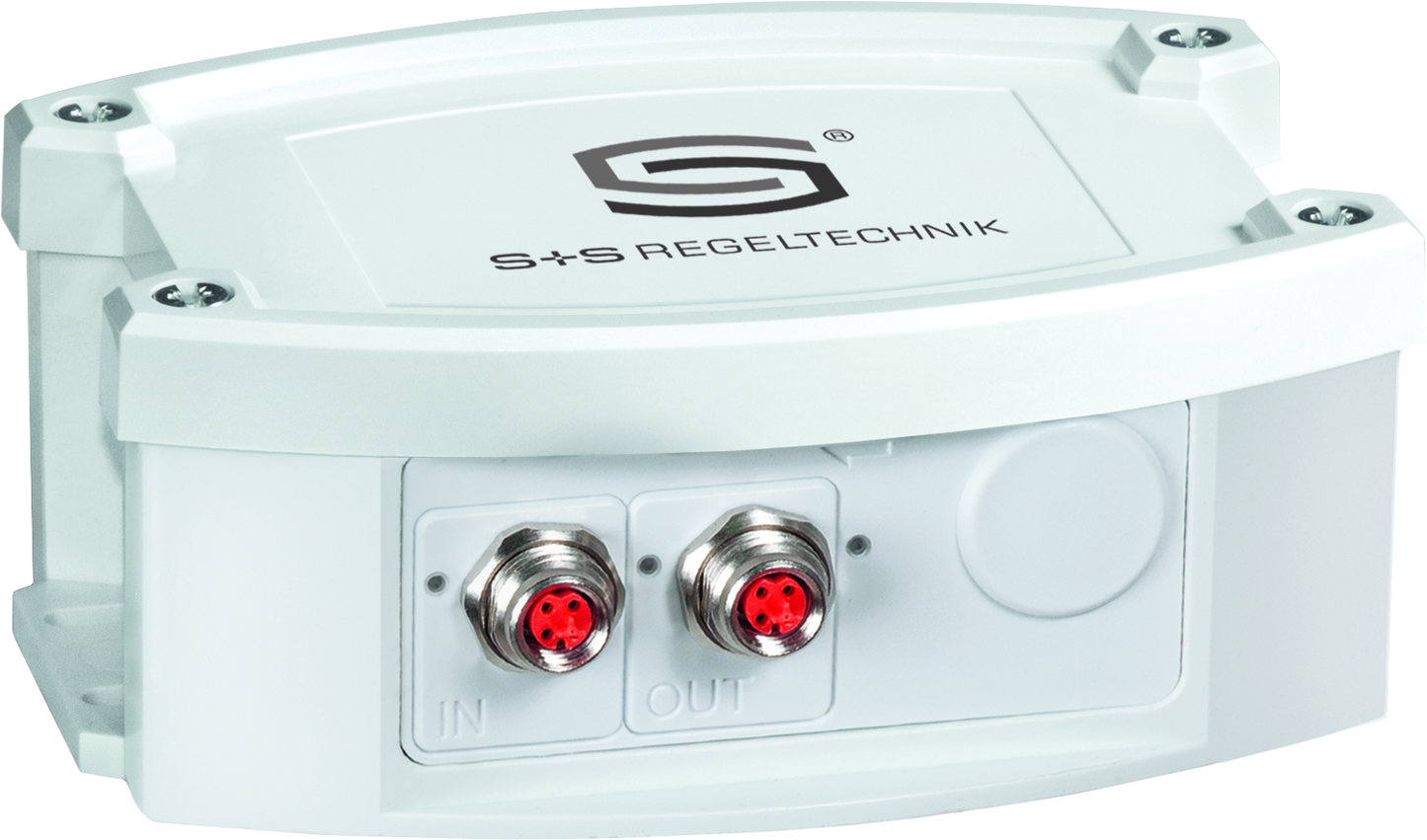 THERMASGARD TM65-ECATP 300mm, Anschlussseite des Geräts - S+S Regeltechnik