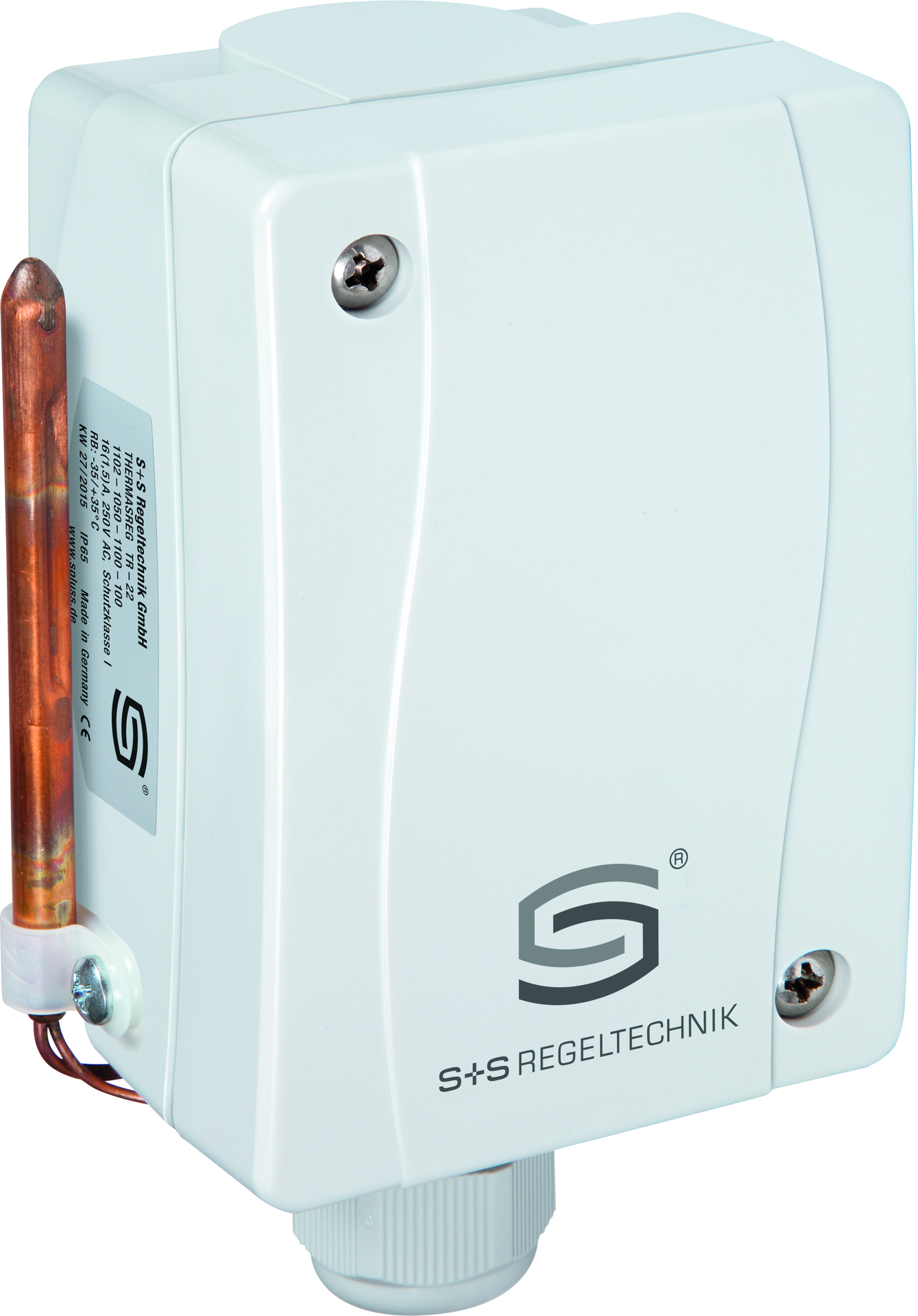Temperaturregler, einstufig THERMASREG TR-22 U - S+S Regeltechnik