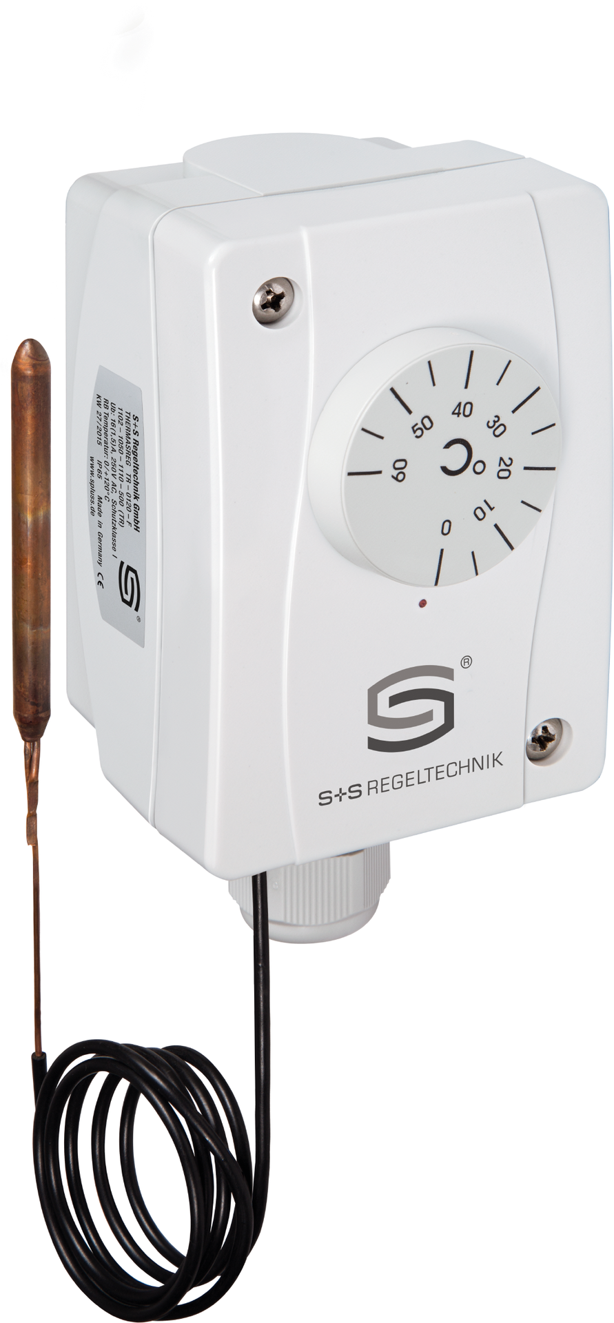 Temperaturregler, einstufig THERMASREG TR-0120-F - S+S Regeltechnik