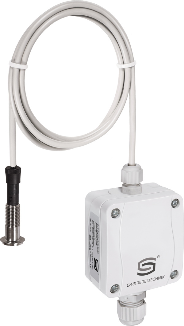 Vitrinen-Feuchte- und Temperaturfühler HYGRASGARD VFF-U, mit Metall-Sinterfilter - S+S Regeltechnik
