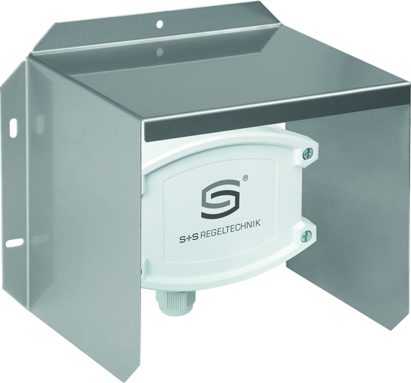 AERASGARD ACO2-W LCD, mit LCD-Anzeige, mit Metall-Sinterfilter - S+S Regeltechnik